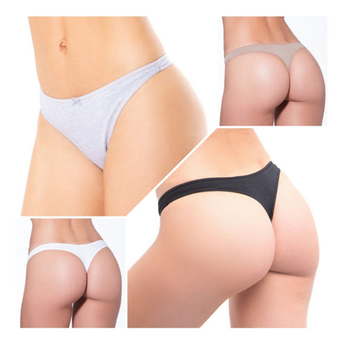 Pack X3 Cocot Colaless Lisa Algodon/lycra A. 5604