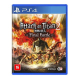 Attack On Titan 2: Final Battle  Standard Edition Koei Tecmo America Ps4 Físico