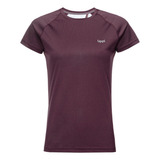 Polera Mujer Lippi Core Q-dry Breathing T-shirt Vino