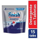 Tabletas Para Lavavajillas Finish Tabs Quantum X15 Unidades