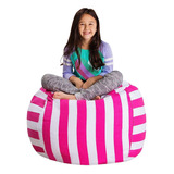 Posh Stuffable Kids Stuffed Animal Storage Bean Bag Chair Co