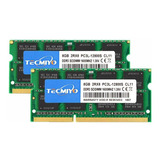 Memoria Ram 16gb Tecmiyo Kit (2x8gb) Ddr3l-1600 Sodimm (pc3-12800s) Ddr3 16gb Ram-green