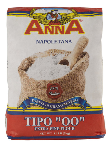 Cento Anna Napoletana Tipo  00  Harina Extra Fina, 11 Libras