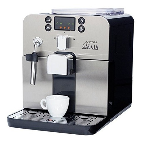 Máquina Gaggia Brera Súper Automática Espresso En Negro (f)