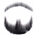 Barba Y Bigote Falsos Cabello Humano Maquillaje Barba