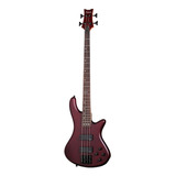 Bajo Electrico Activo Schecter Stiletto Custom 4 Emg