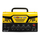 Mini Cabeçote Amplificador Borne Mob T30 Amarelo 30w