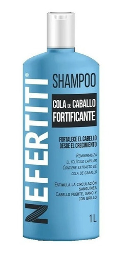 Shampoo Nefertiti  Cola De Caballo P/crecimiento De 1 Lt