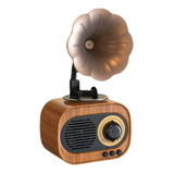Altavoz Bluetooth Vintage B5, Gramófono De Imitación, Decora