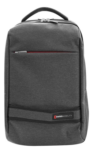 Mochila Backpack Swissmobility P/laptop 17 Xl-117 Gris