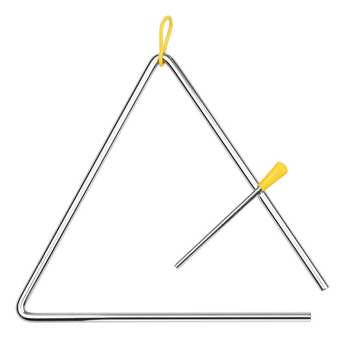 Triangle Bell Triangolo Mallet 10 Rhythm Metal Educación Niñ