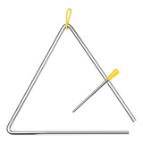 Triangle Bell Triangolo Mallet 10 Rhythm Metal Educación Niñ