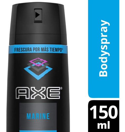 Axe Marine Desodorante 150 Ml X 8 Unidades