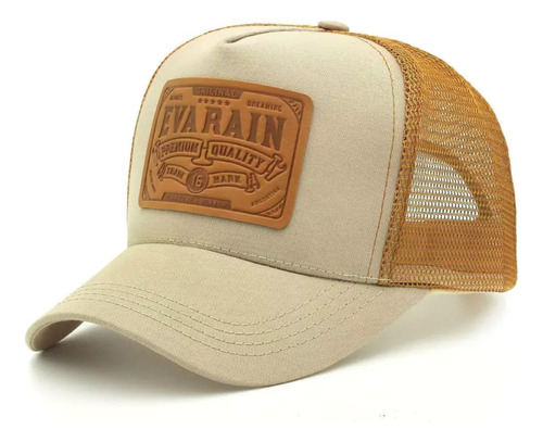 Gorra Gabardina Vintage Beige Eva Rain