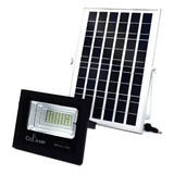 Reflector Led Panel Carga Solar 50w Control Remoto Ahorro