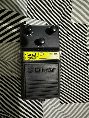 Pedal Oliver Super Over Drive Sd-10 (boss Brasil)