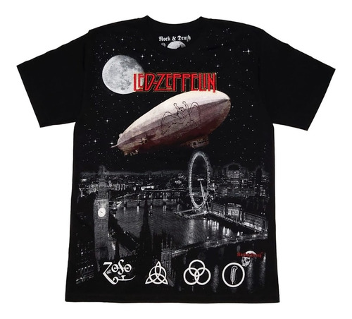 Playera Rock Led Zeppelin Celebration Day 