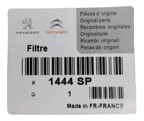 Filtro Aire Peugeot 207 Citroen C3 Partner 1.4 Foto 2