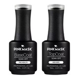 Top Y Base Coat Pink Mask Uv Led