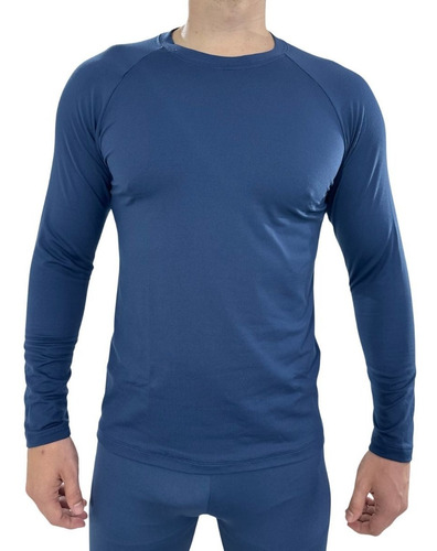 Blusa Masculina Segunda Pele Térmico Peluciado Para Homem