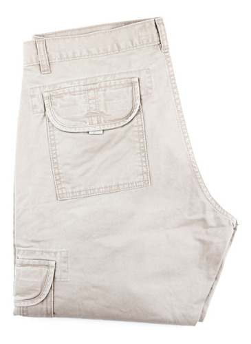 Pantalon Cargo Hombre Gabardina Colores