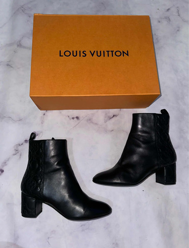 Botines Louis Vuitton Originales Mujer 39 De Piel