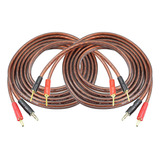 Cable De Altavoz Hifi Ofc Con Conector Tipo Banana A Conecto