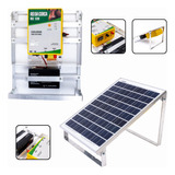 Eletrificador Solar Aparelho Cerca Elétrica Rs120 C/ Bateria