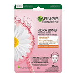 Mascarilla Garnier Skin Active Hidra Bomb Manzanilla 28 Gr Tipo De Piel Pel Seca/sensible