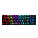 Teclado Gamer Sentey Gs 530 Mecánico Rgb Red Switch 