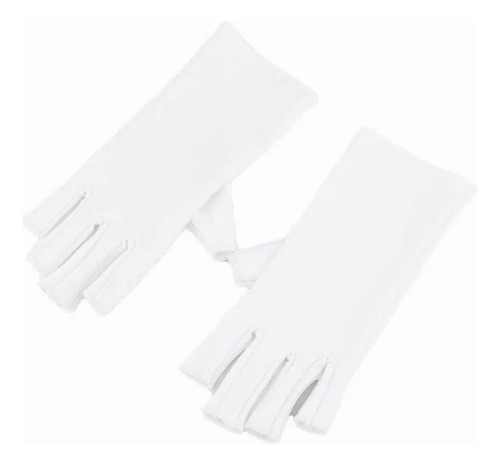 7 Pares Guantes Protectores De Manicura Contra Los Rayos Uv