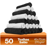 Kit 50- Toalhas De Rosto Para Salão - Nobre - Atacado