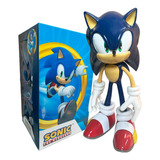 Boneco Sonic Grande Brinquedo Original Articulado 39cm Caixa