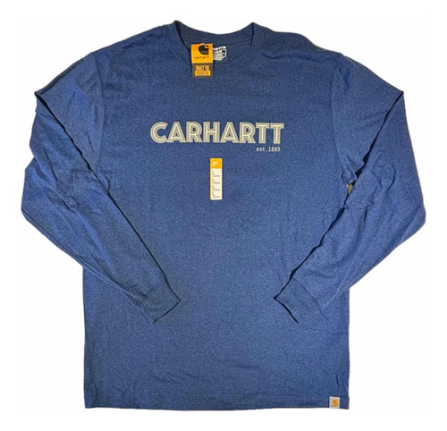 Remera Carthartt Azul Original E Importada!!