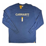 Remera Carthartt Azul Original E Importada!!