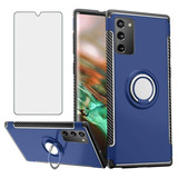 Funda + Protector De Pantalla Galaxy Note 20 Ultra | Azul