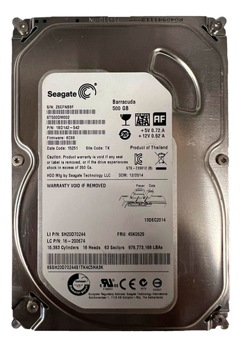 Disco Duro Interno Wd-seagate Barracuda  500gb Envio Gratis