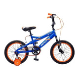 Bicicleta Diavolo Cross Acero R16 Niño Ruedas Azul Benotto