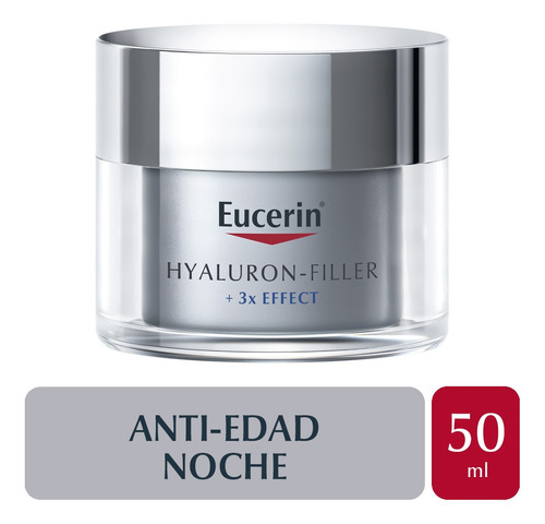 Eucerin Hyaluron Filler Crema Noche Rellena Arrugas Antiedad