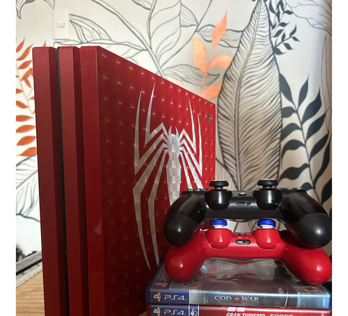 Ps4 Pro 1tb Spiderman Limited Edition