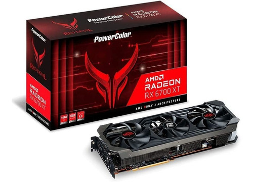 Tarjeta Gráfica Powercolor Amd Radeon Rx 6700 Xt, 12gb