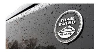 Emblema Guardafango Trail Rated 4x4 Jeep Cherokee Kk 08 A 15 Foto 5