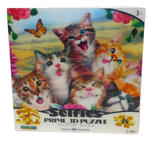 Puzzle Rompecabezas Prime 3d Selfie 48 Piezas