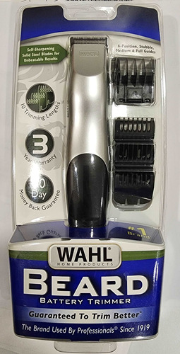 Máquina Rasuradora Barba Wahl Beard Trimmer Inalambrica 