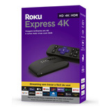 Roku Express 4k Dispositivo De Streaming Com Controle