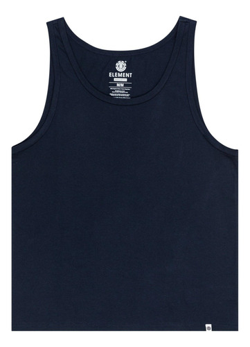 Polera S/m Element Basic Tank Kttp Azul Hombre