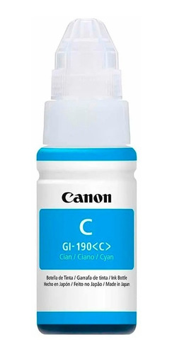 Tinta Canon Gi-190 Cyan Original - Ofiexpress