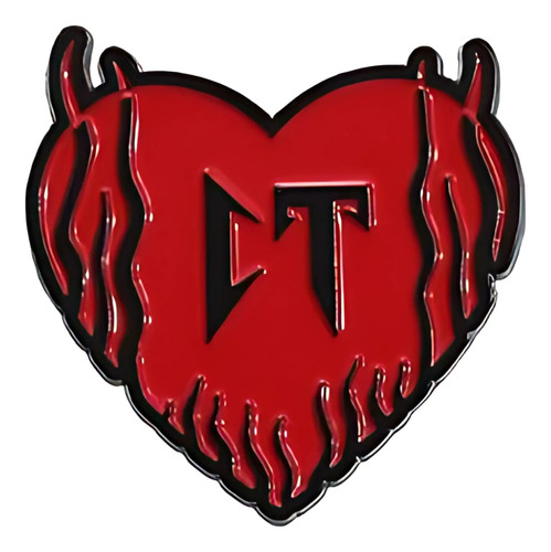 1 Pin Gorra Corridos Tumbados Ct Corazon Angel Guitarra