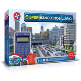 Jogo Super Banco Imobiliário Com Maquina Original - Estrela