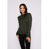 Sweater Mujer Verde Marinero Family Shop